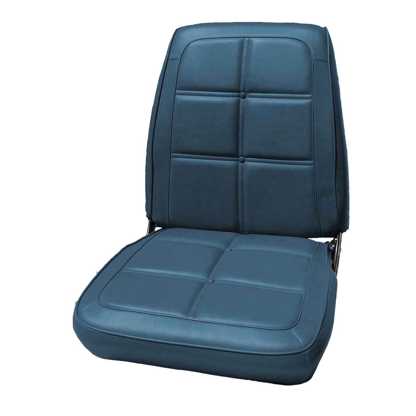69 CHARGER/DAYTONA BUCKET SEAT UPHOLSTERY - BLUE