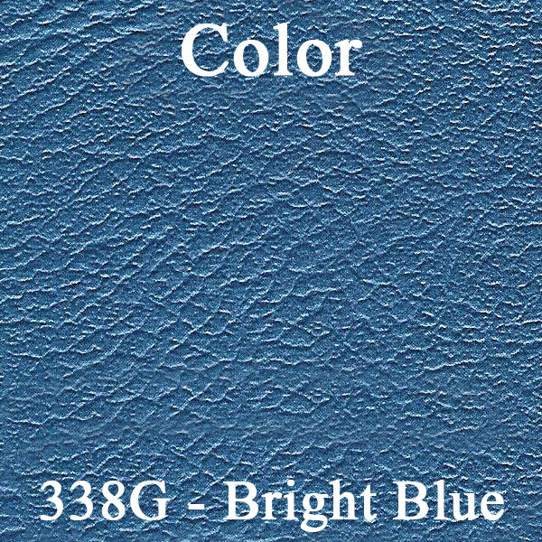 67 CHEVELLE/MALIBU BUCKET SEAT UPHOLSTERY - BRIGHT BLUE