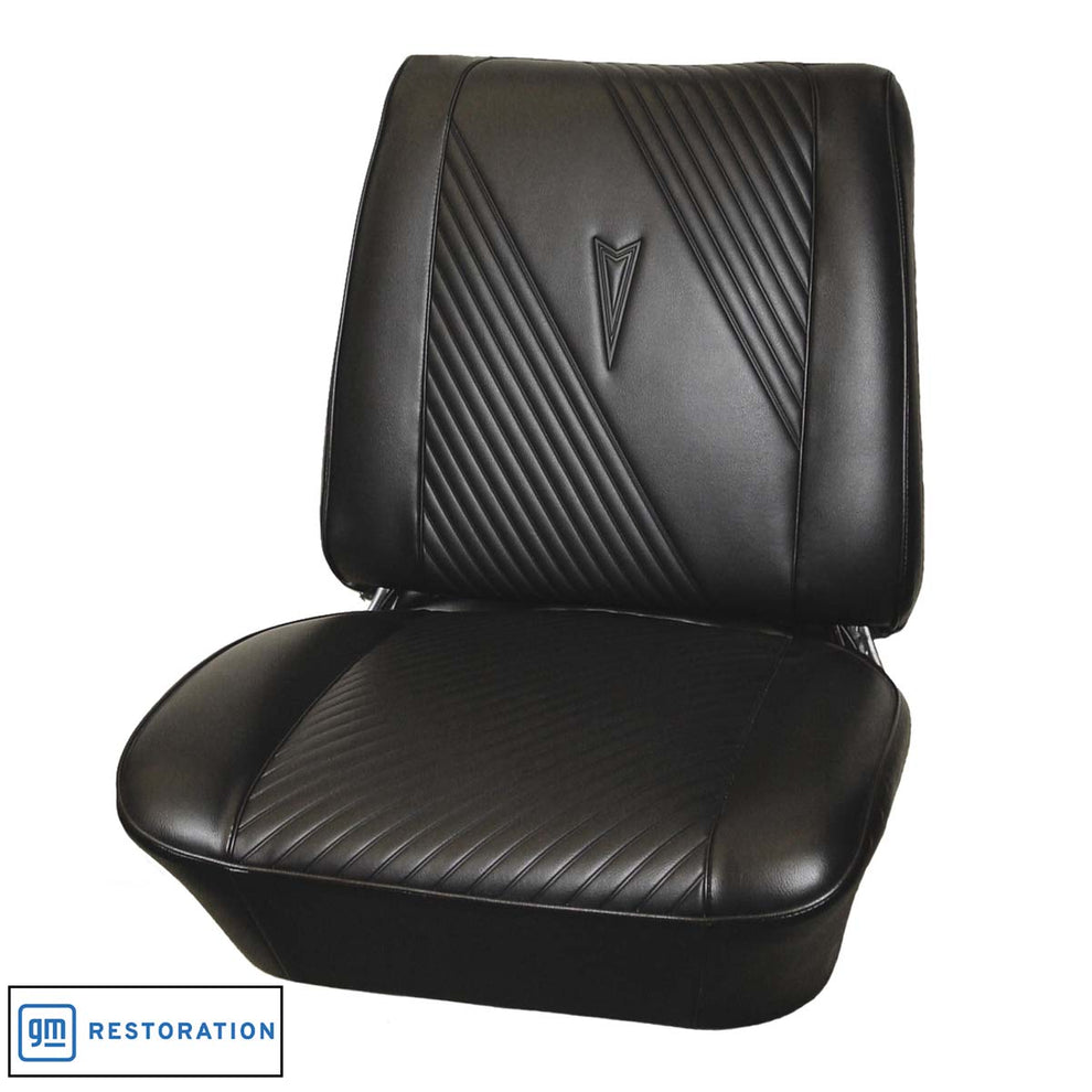 65 Gto/Lemans Bucket Seat Upholstery - Black - Legendary Auto Interiors ...