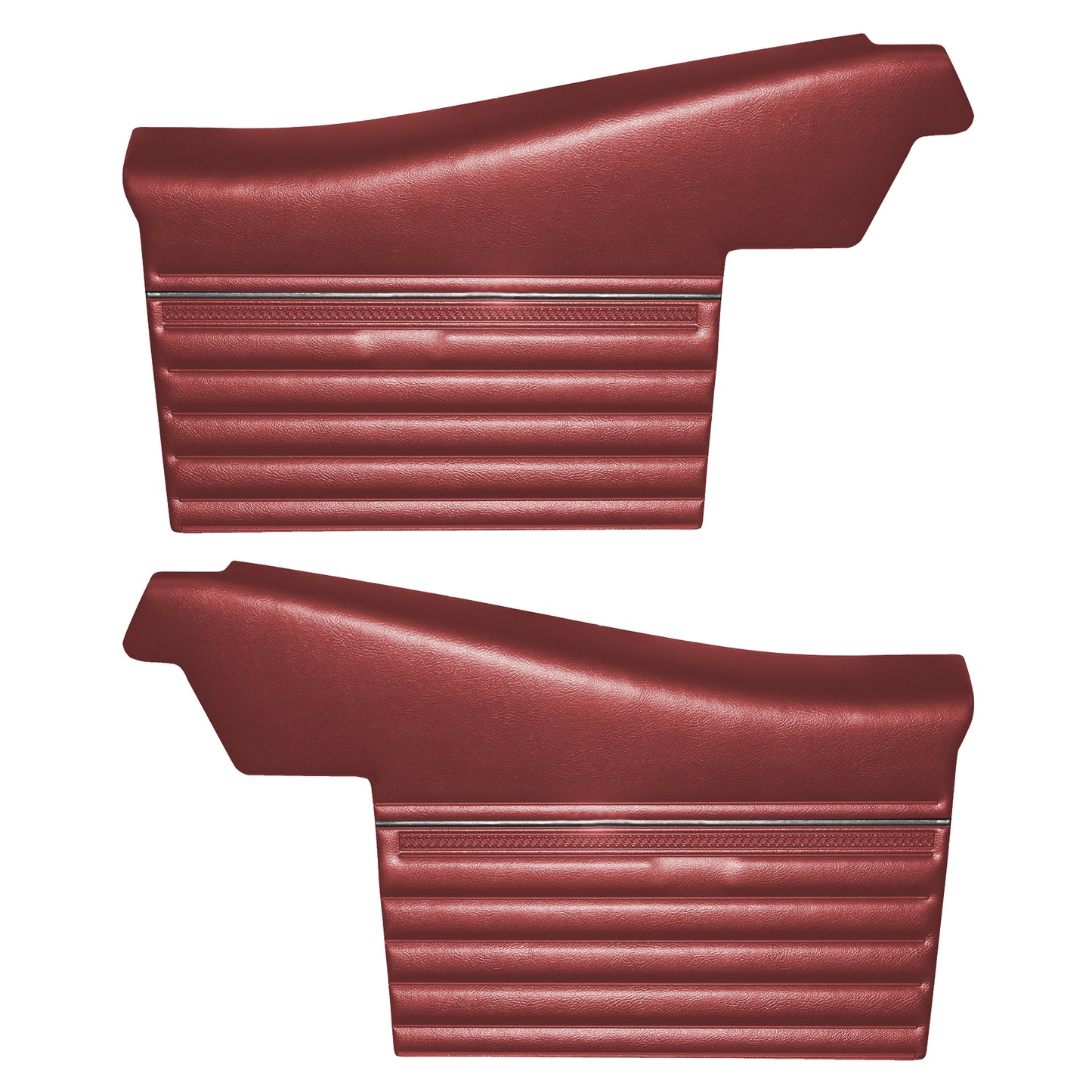 69 CHEVELLE/MALIBU CONVERTIBLE REAR PANELS (PRE-ASSEMBLED) - RED