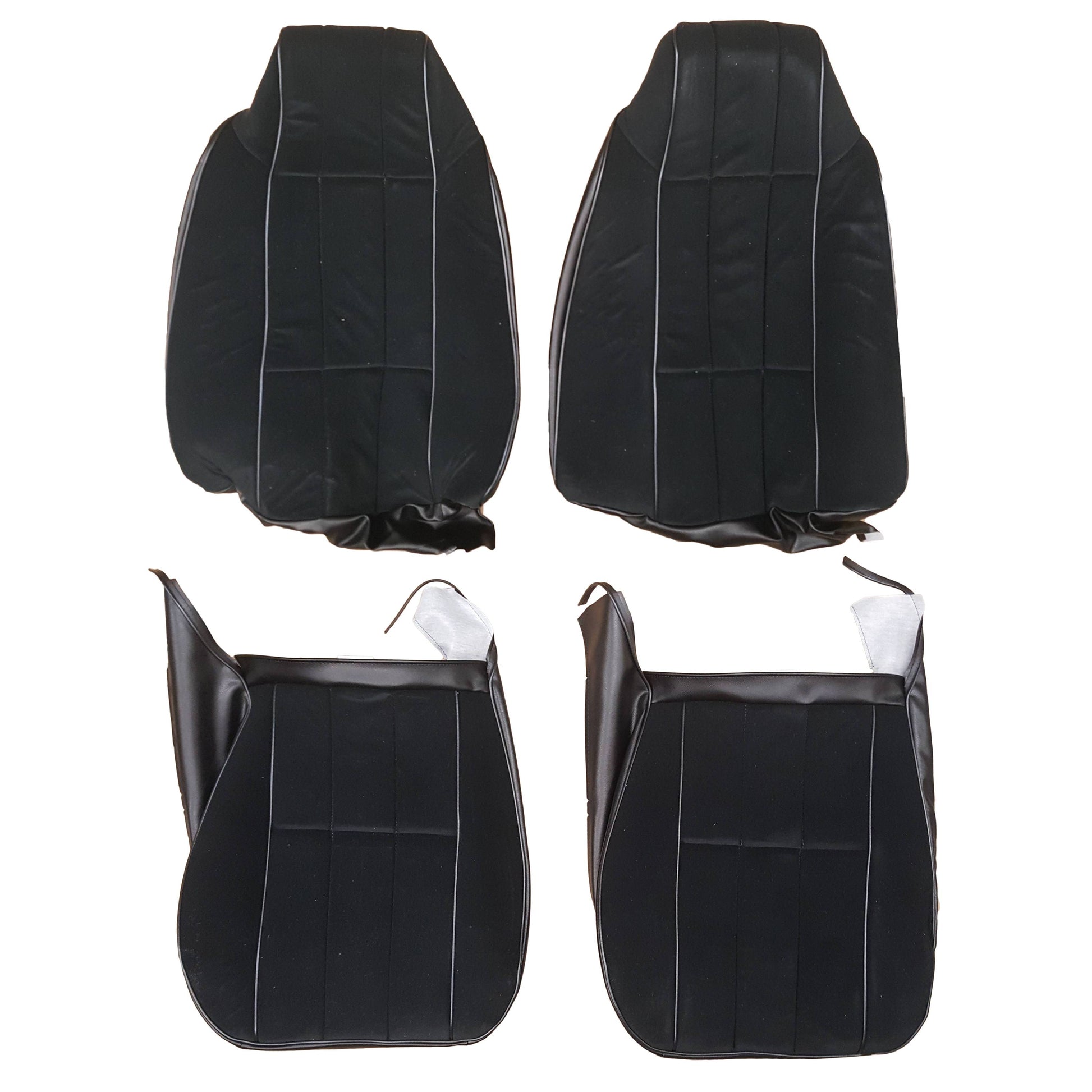 79/80 DLX CLOTH BKTS - BLACK – Legendary Auto Interiors