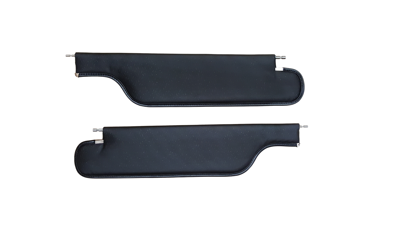 70 Chevelle/El Camino Hardtop Sunvisors 2-Pin - Perf Black - Legendary ...