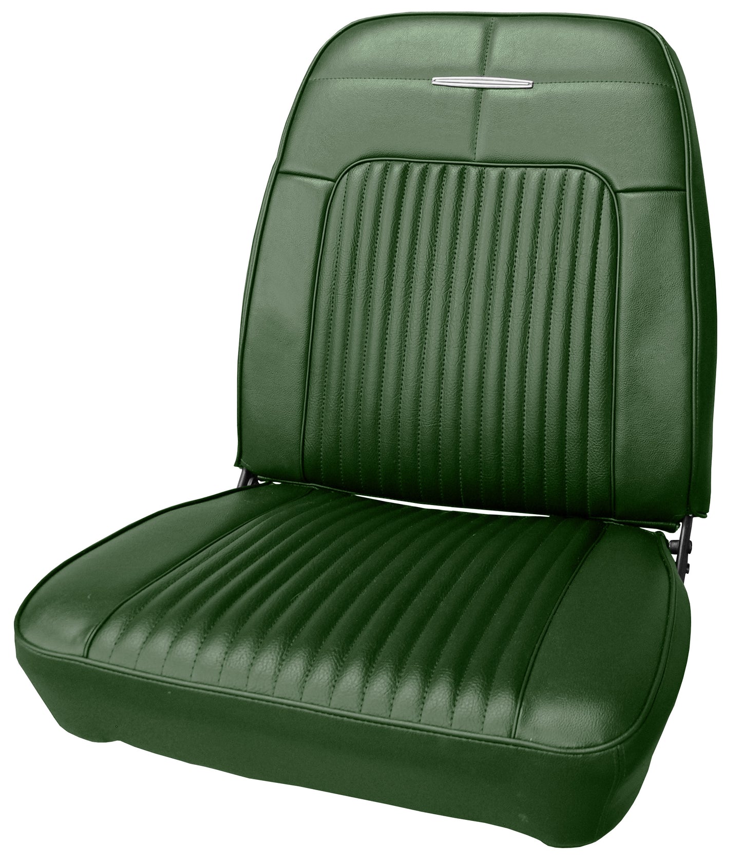 1969 DODGE CORONET 500/CORONET R/T/SUPERBEE BUCKET SEAT UPHOLSTERY - GREEN