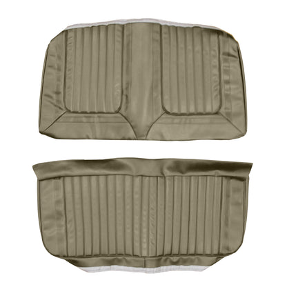 1969 BUICK SKYLARK CUSTOM CONVERTIBLE REAR UPHOLSTERY - BUCKSKIN