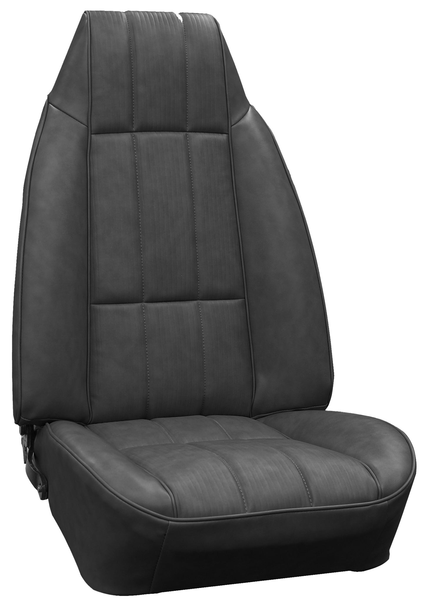 1978 CHEVROLET CAMARO TYPE LT/CAMARO Z28 "DELUXE" BUCKET SEAT CLOTH UPHOLSTERY - SRM BLACK EMPRESS CLOTH/BLACK