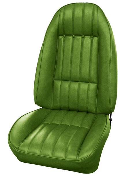 1979 CHEVROLET CAMARO/CAMARO Z28 "STANDARD" BUCKET SEAT UPHOLSTERY - SRM GREEN