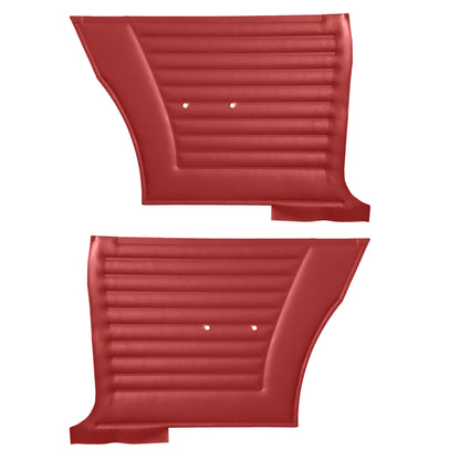 1964 PONTIAC GTO/LEMANS HTP REAR DOOR PANEL -  RED