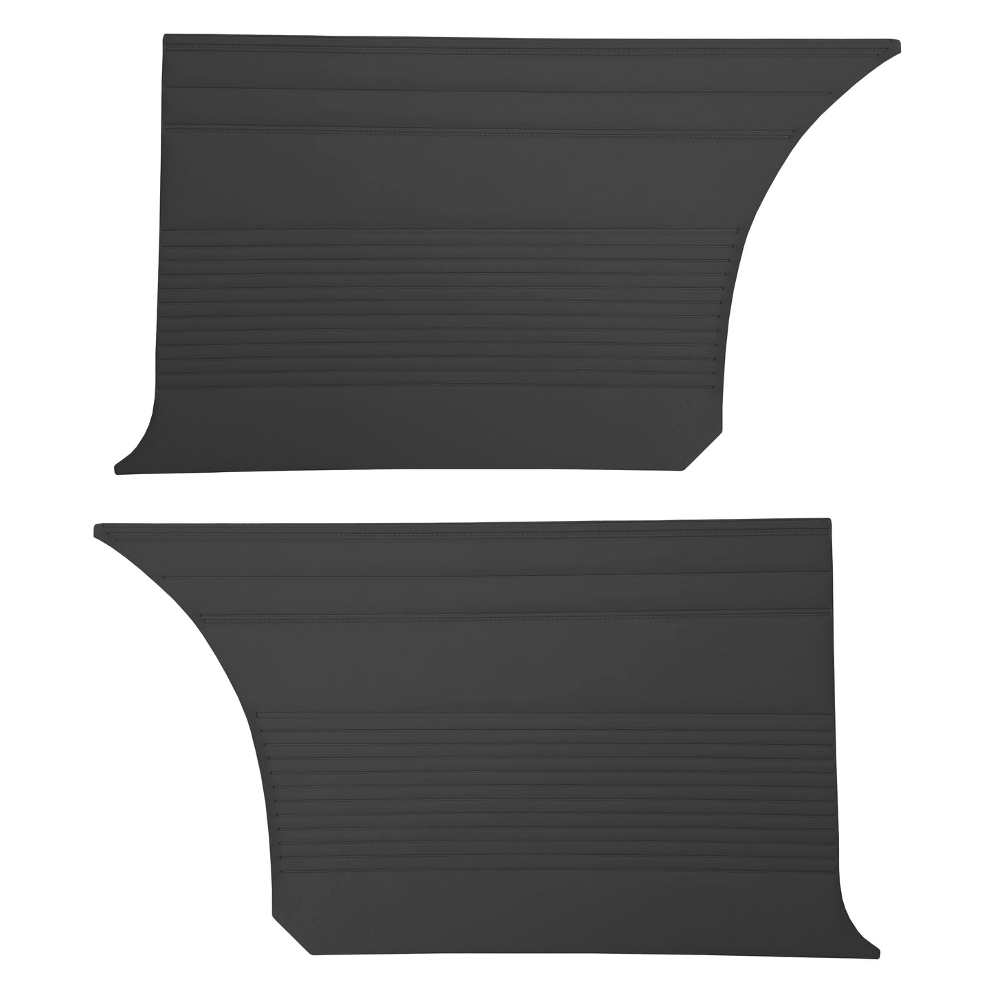 68 CHARGER REAR PANELS - BLACK