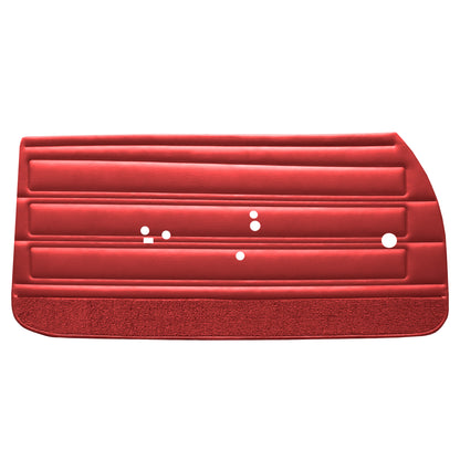 68 GTO/LEMANS FRONT DOOR PANEL - RED