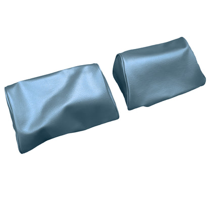 69 JAVELIN/AMX 'NON-ZIPPERED' HEADREST COVERS - SRM BLUE