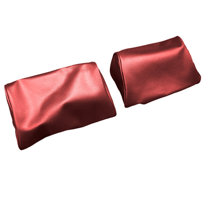 68-69 JAVELIN/AMX 'NON-ZIPPERED' HEADREST COVERS - RED