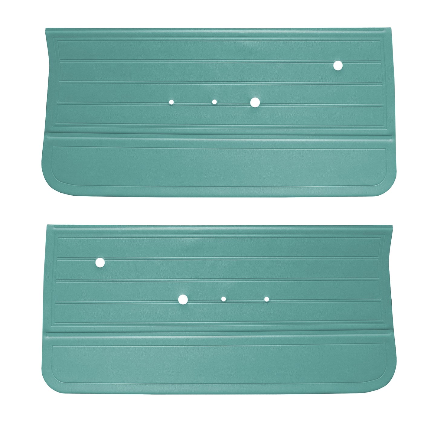 65 El Camino Front Door Panels Srm Light Metallic Aqua - Legendary Auto ...