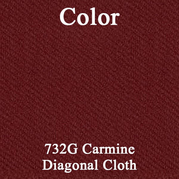 78 CAMARO FRONT DOOR PANELS "DELUXE"-SRM CARMI CLOTH/CARMI