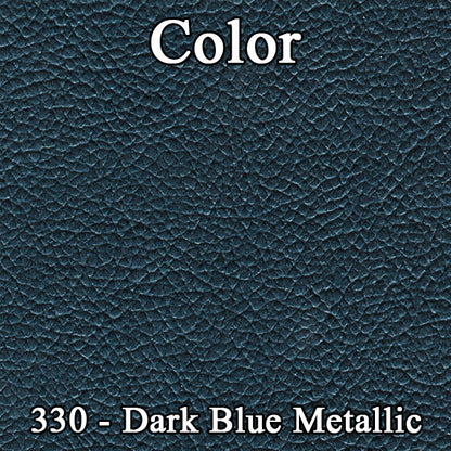 69 CHARGER/DAYTONA BUCKET SEAT UPHOLSTERY - BLUE