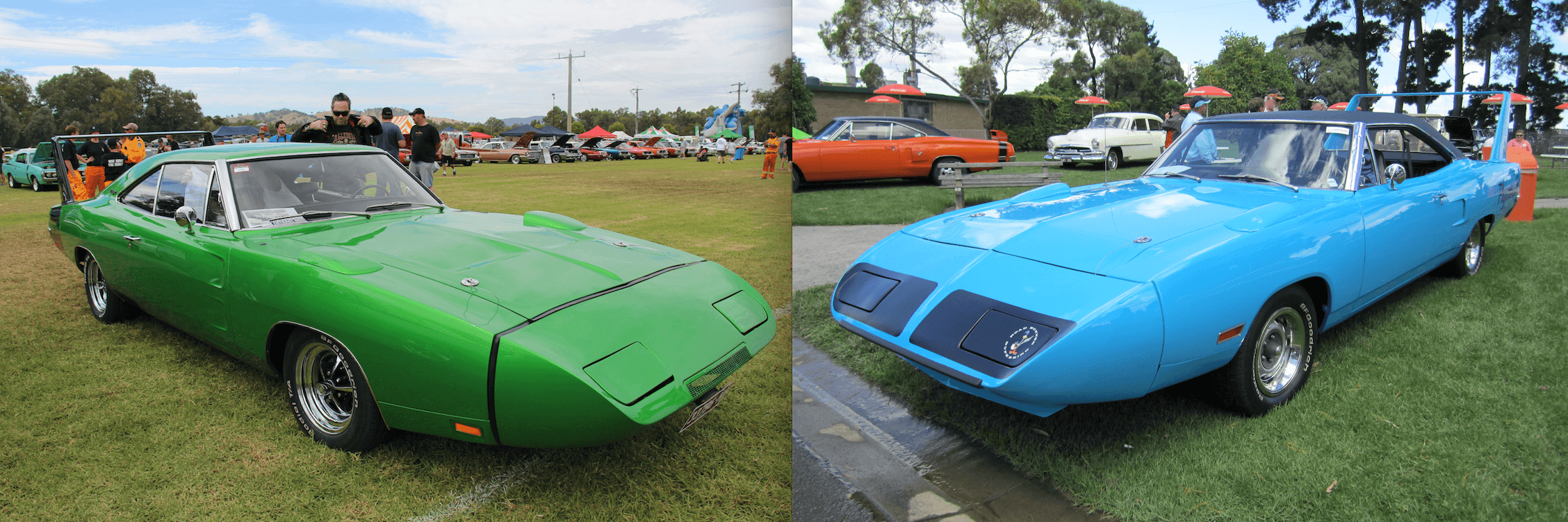 Tale of the Tape: The 1969-70 Dodge Charger Daytona vs. The 1970 Plymouth  Superbird | Legendary Auto Interiors